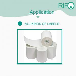 Flexo afdrukbaar PP synthetisch papier voor producten voor persoonlijke verzorging
